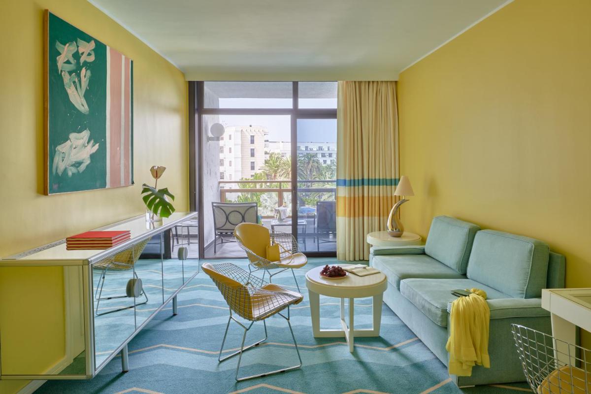 Zona de estar de Seaside Palm Beach