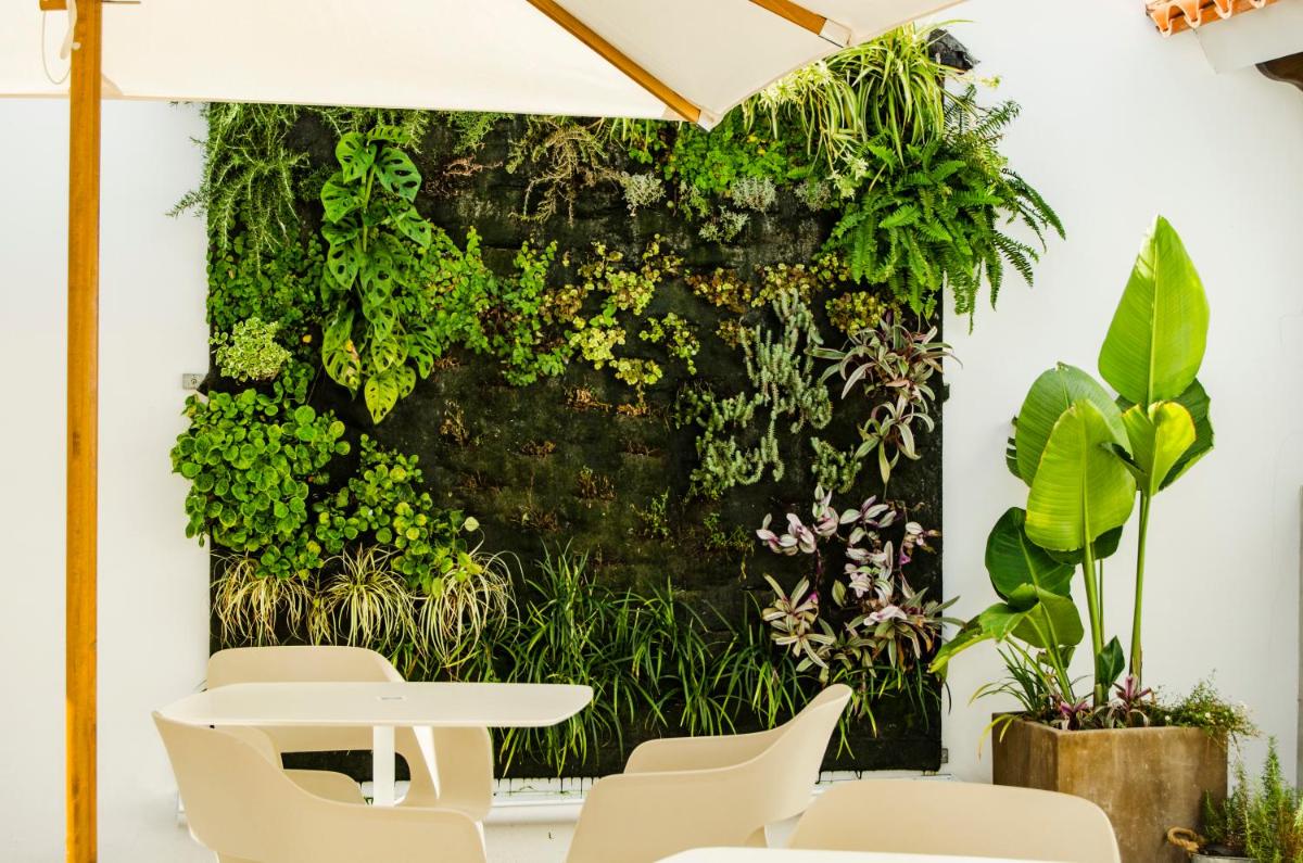 Jardín al aire libre en Hotel Anfora Ibiza