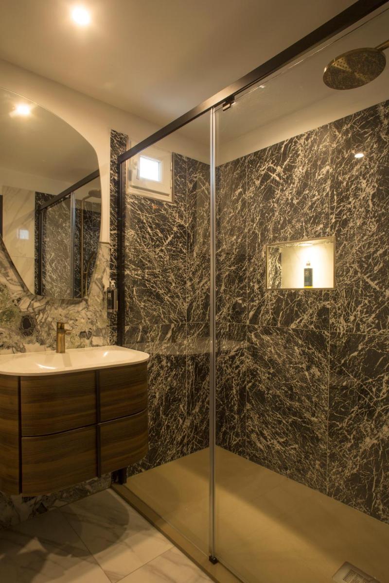 Salle de bains dans l'établissement Hotel La Pietra Restaurant & Spa