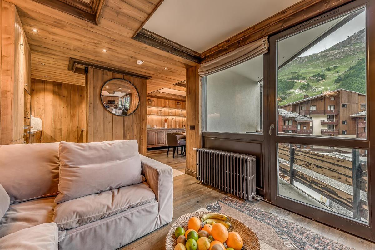 Vue générale sur la montagne ou vue sur la montagne depuis l'appart'hôtel
