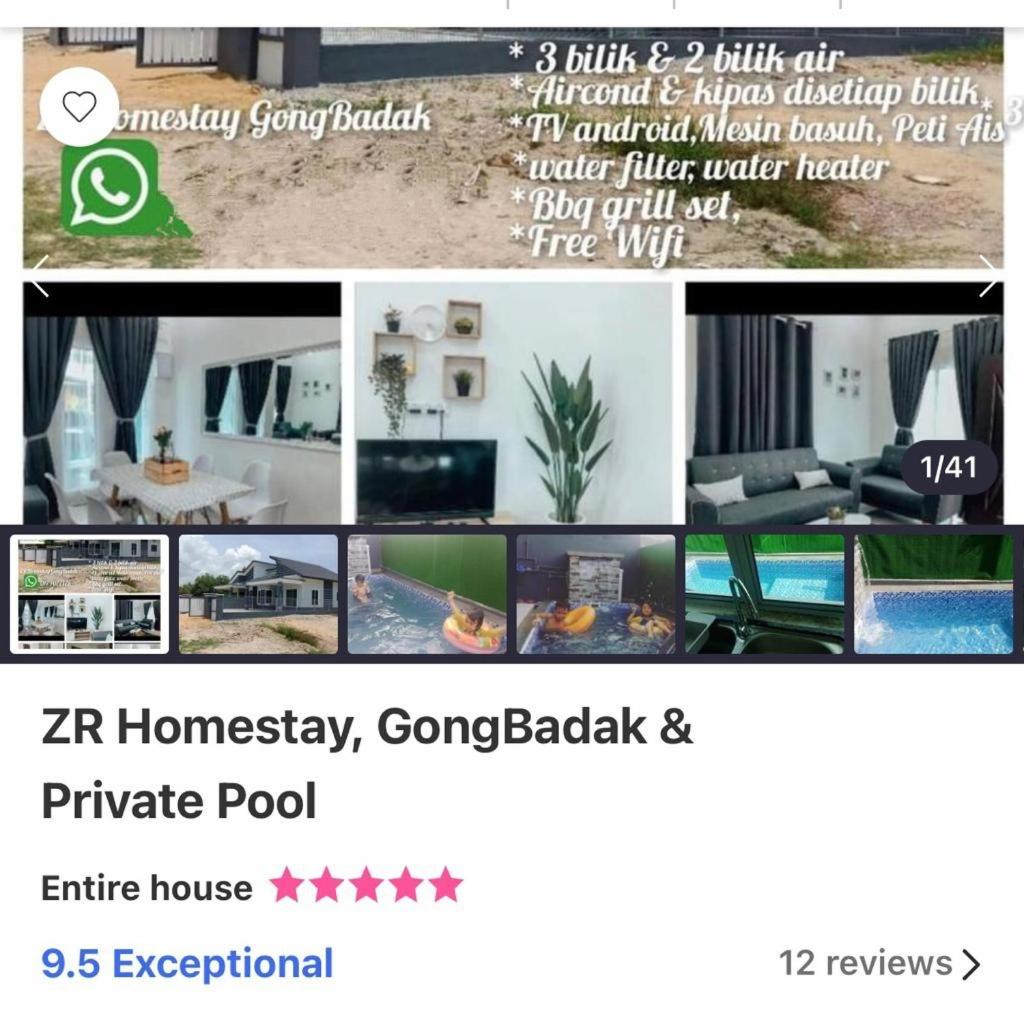 ZR D'Datok Homestay, GongBadak & Private Pool - Housity