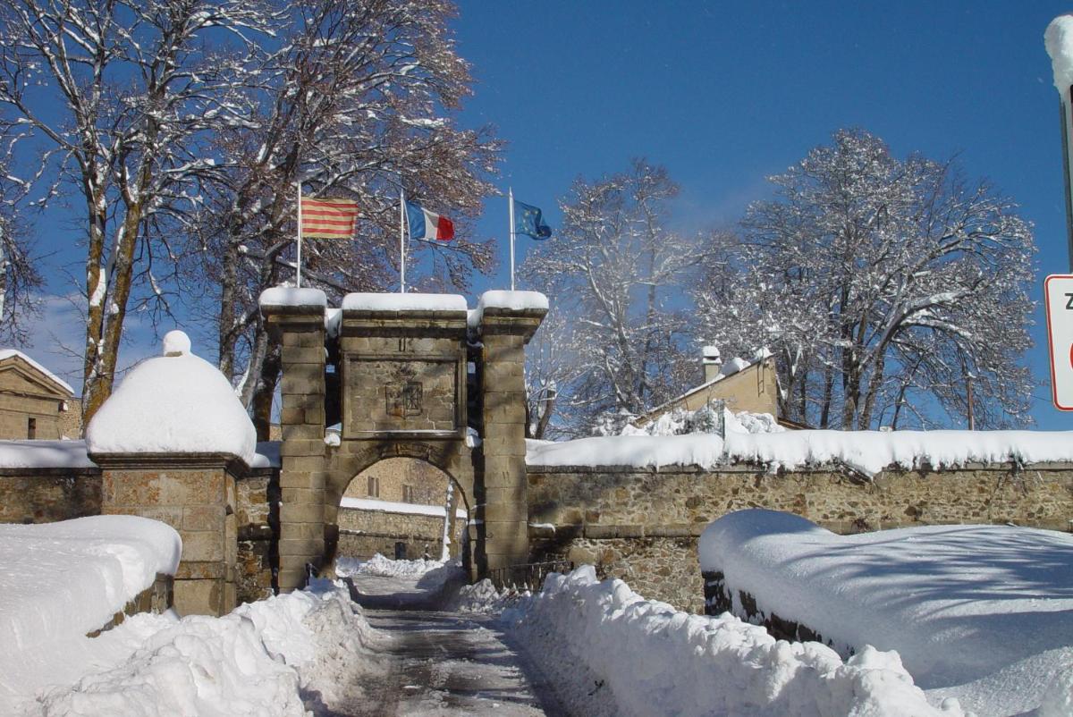 L'établissement Hotel et Résidence Le Clos Cerdan en hiver
