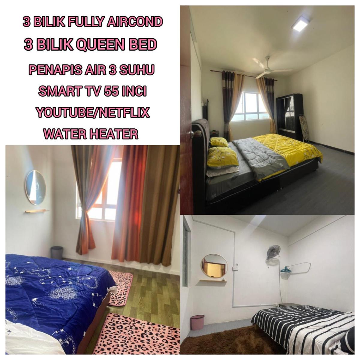 Apartment Ladang Tok Pelam Sea View ,Berdekatan Pantai Batu Burok,KTCC,Hospital,Drawbridge by Homestay Seri Terengganu - Housity