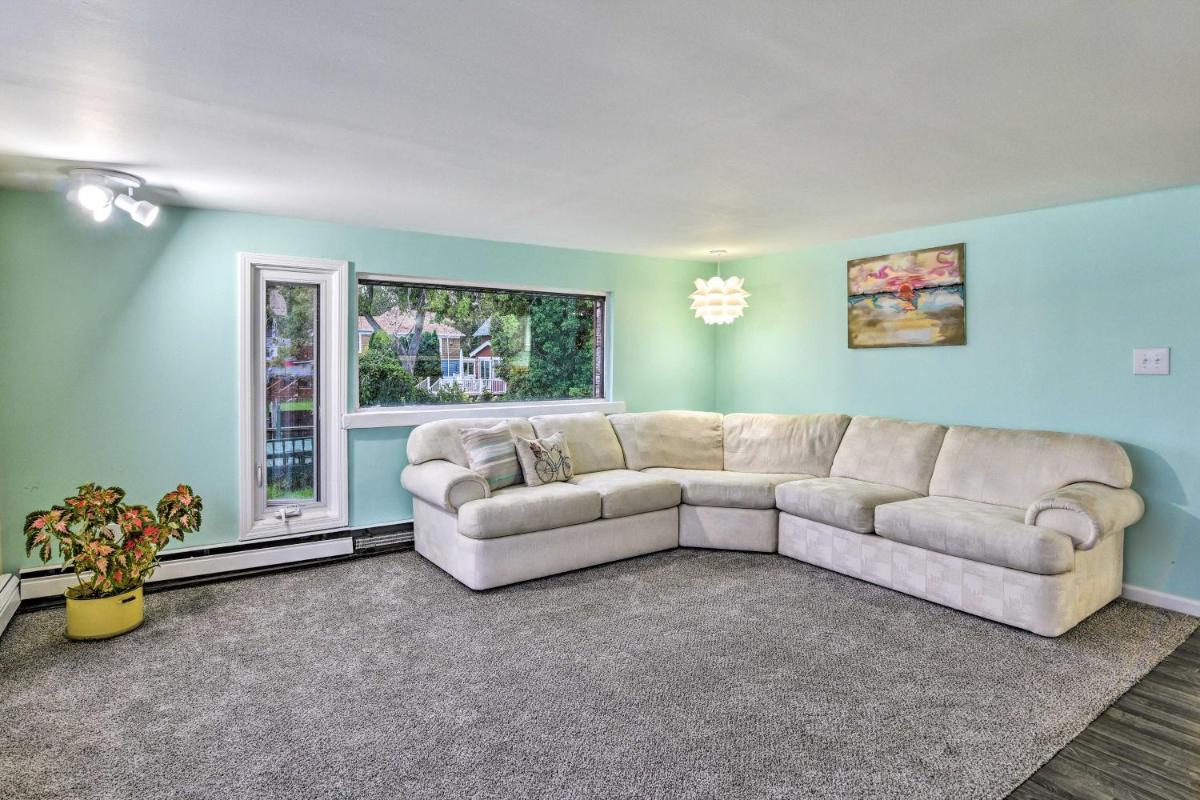 Riverfront Algonac Home with Shared Backyard! - Housity