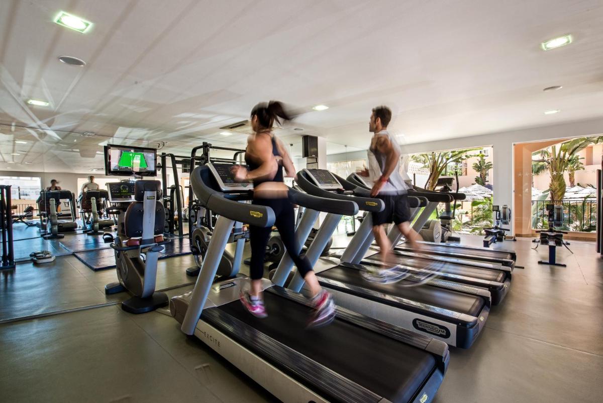 O centro de fitness e/ou as comodidades de fitness de Estrela da Luz Resort