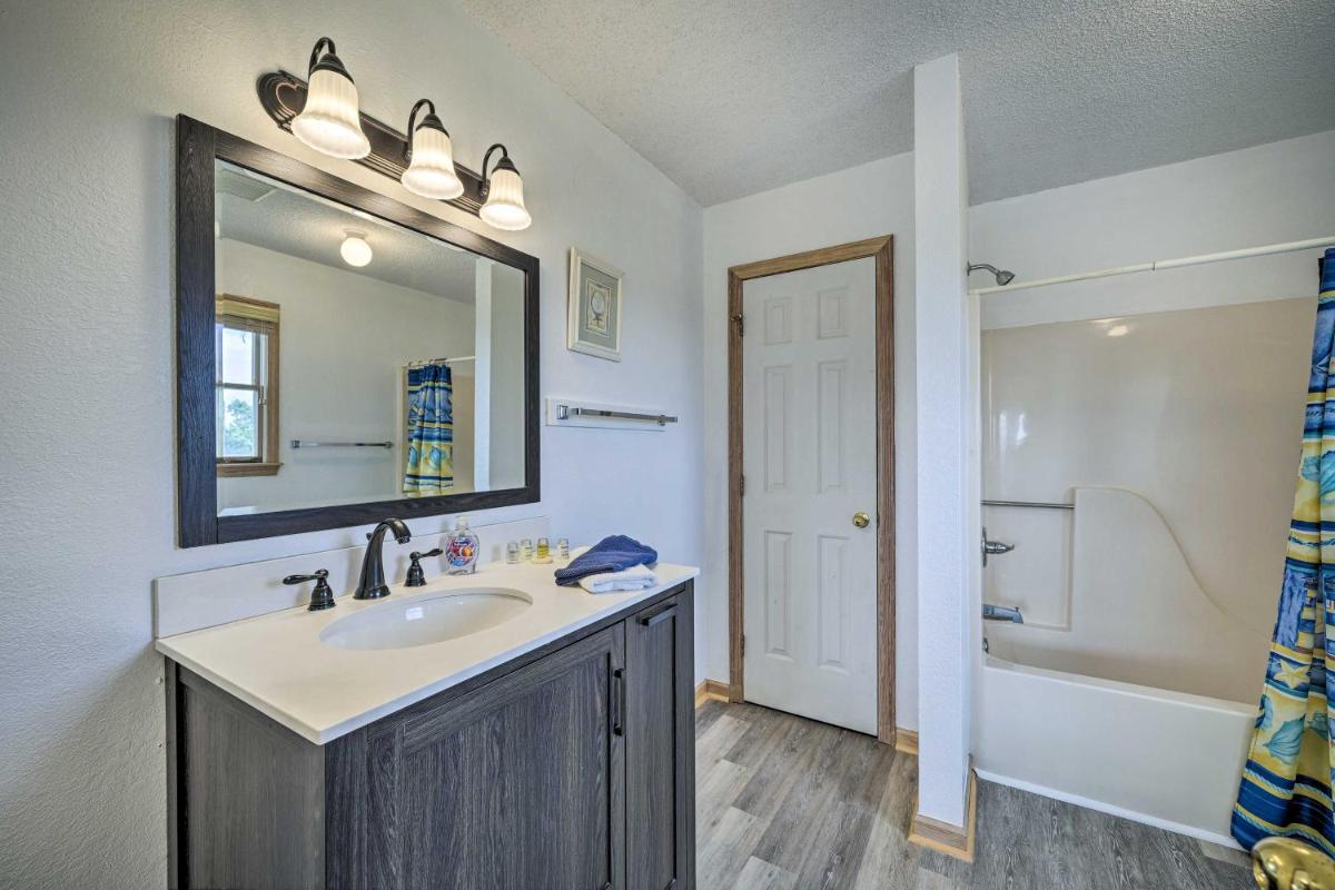 Avon Home on the Channel with Hot Tub and Deck! - Housity