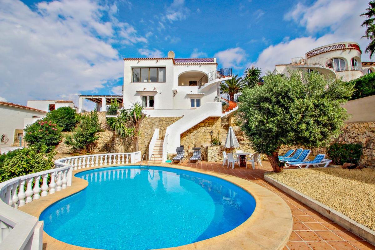 Blanca - vacation villa with panoramic sea views and private pool in Benissa - Hizvo