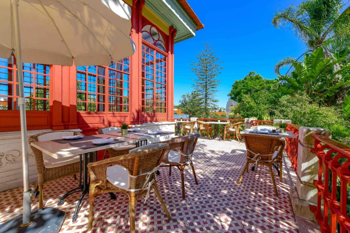 Uma varanda ou terraço em Pestana Palace Lisboa Hotel & National Monument - The Leading Hotels of the World