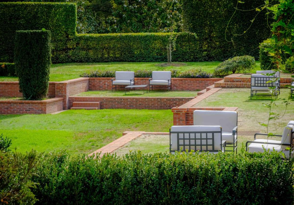 Jardin de l'établissement La Borde en Sologne Château & Spa