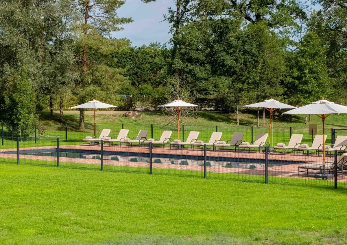 Jardin de l'établissement La Borde en Sologne Château & Spa