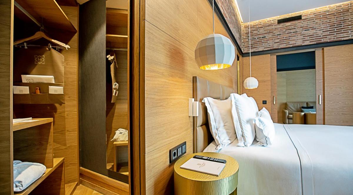 Cama o camas de una habitación en Monument Hotel