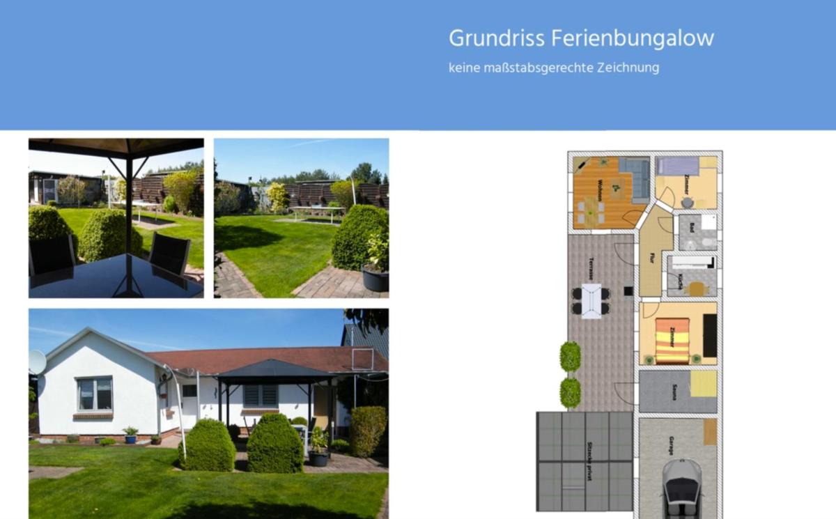 Ferienbungalow Meerjungfrau im Seebad Ueckermünde - Housity