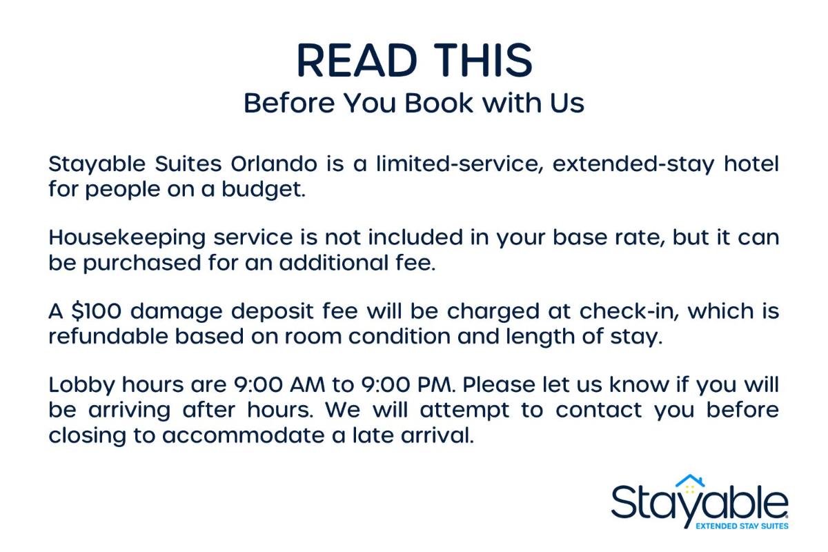 Stayable Orlando at Florida Mall - Housity