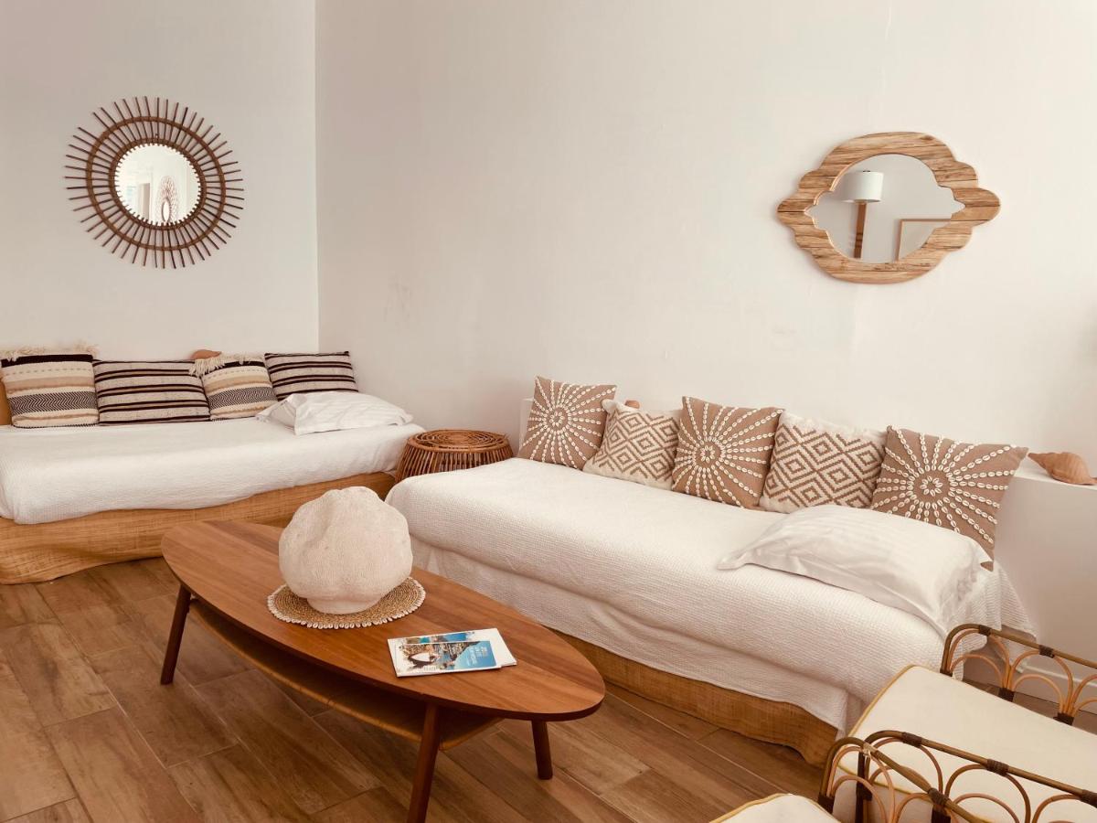 Coin salon dans l'établissement Hotel de La Plage - Mahogany