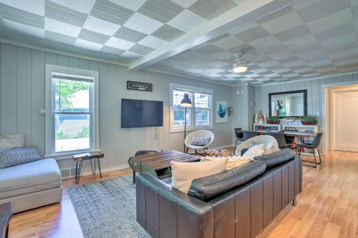 Modern Home with Grill, Steps to Lake Michigan! - Housity