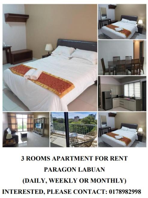 Suitetrails - Labuan Paragon Apartment - 3 rooms