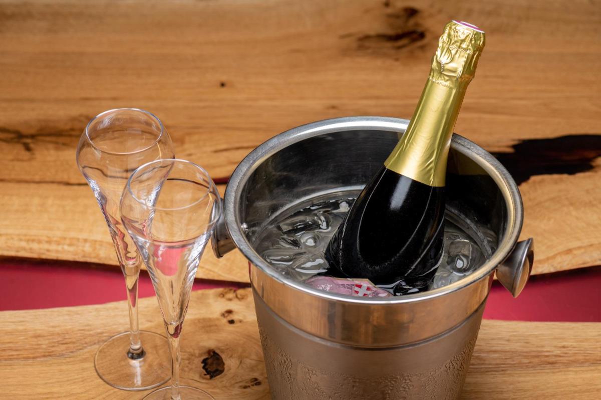 Boissons dans l'établissement Hotel Le Bois Joli