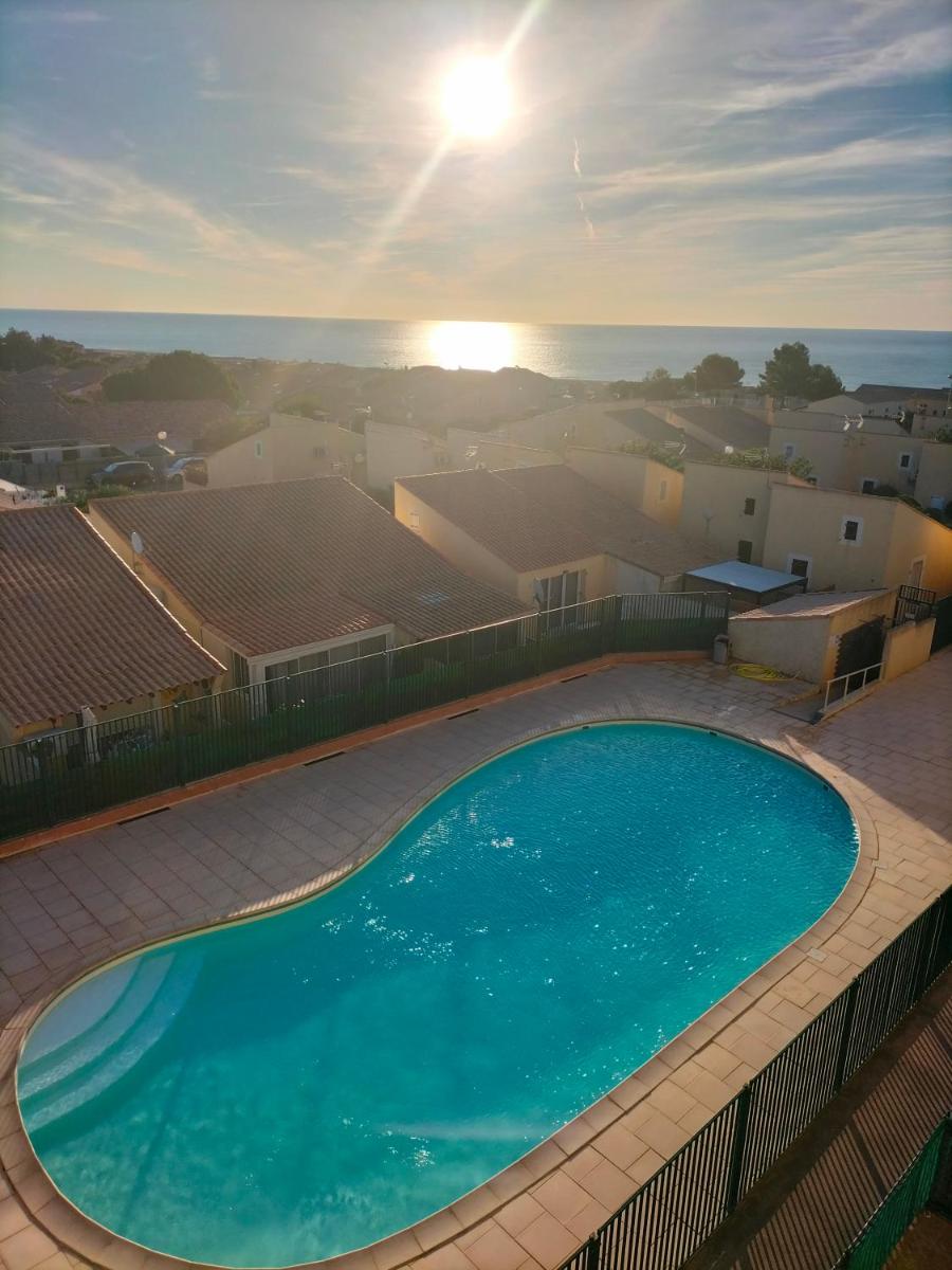 Suitetrails - Appartement avec balcon vue mer, garrigue et accès piscine