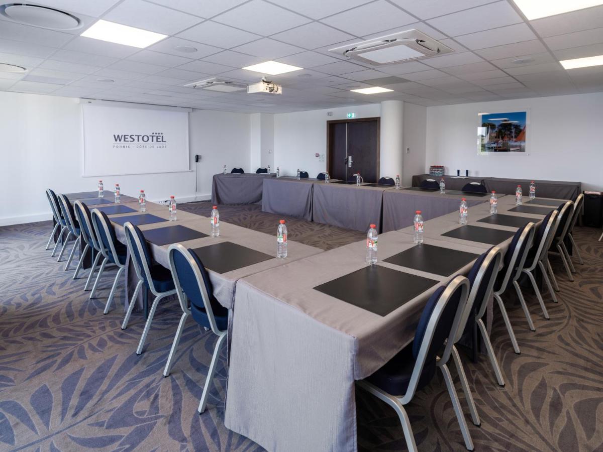 Espace de conférence ou salle de réunion dans l'établissement Westotel Pornic Côte de Jade