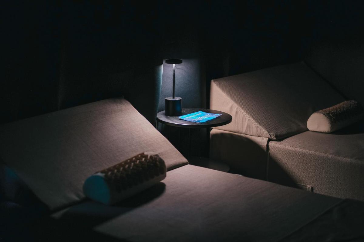 Coin salon dans l'établissement Thalazur Antibes - Résidence & Spa