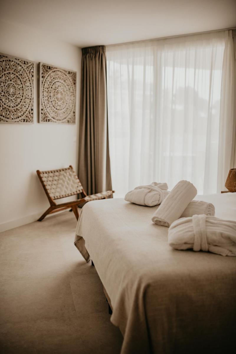 Cama o camas de una habitación en Portomar Apartments - 4-Star Superior Hotel