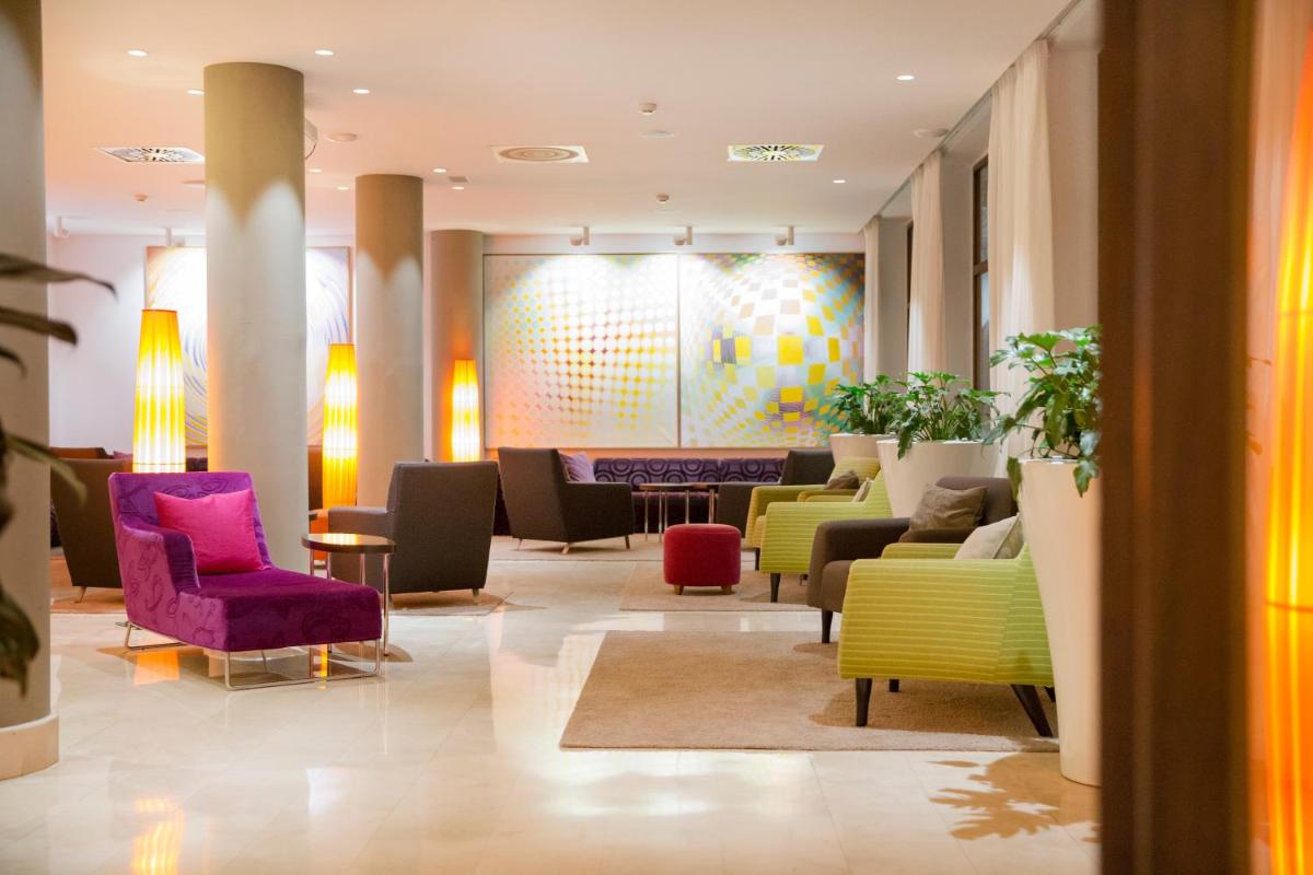 Zona de estar de Hotel Esplendido