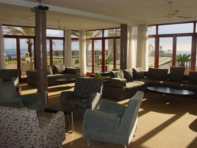 Zona de estar de Portixol Hotel & Restaurant