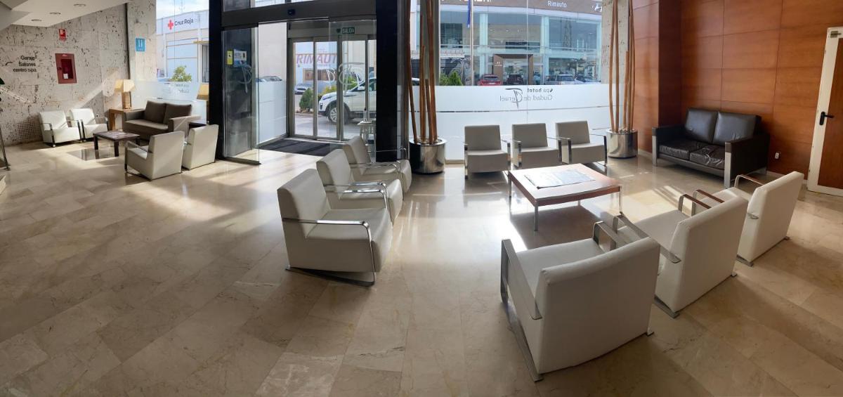 Zona de estar de Spa Hotel Ciudad de Teruel