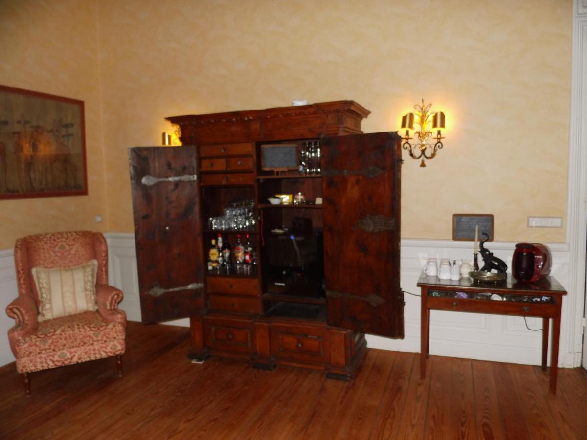 Lounge oder Bar in der Unterkunft Herrenhaus Borghorst
