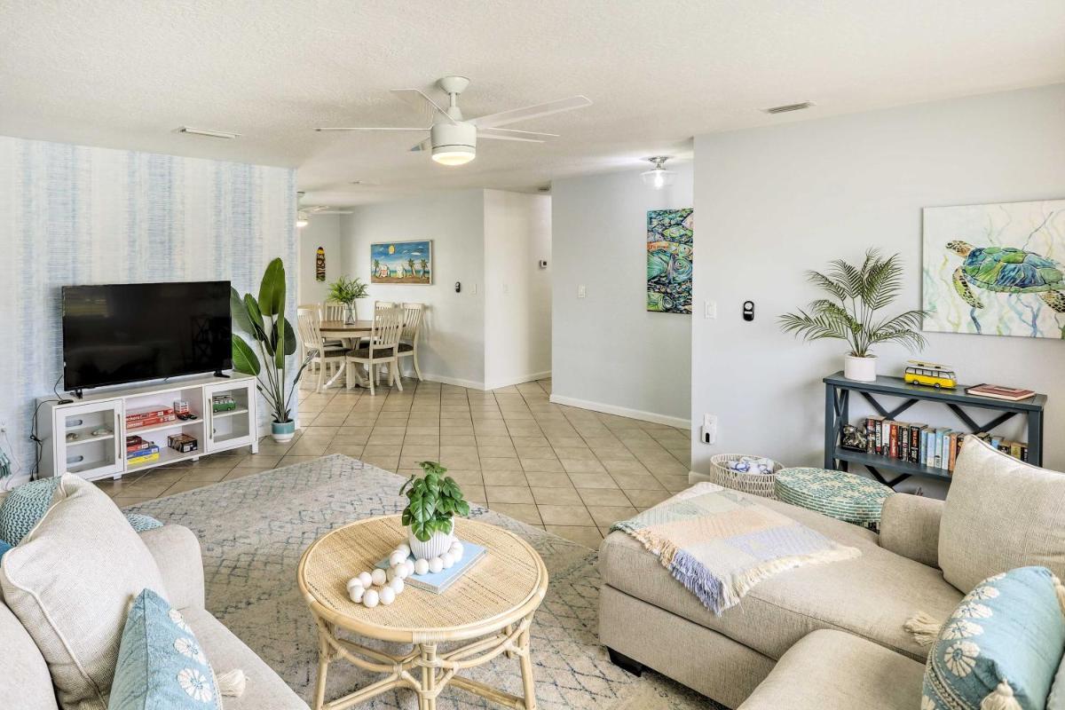 Merritt Island Home Fire Pit and Canal Access! - Housity