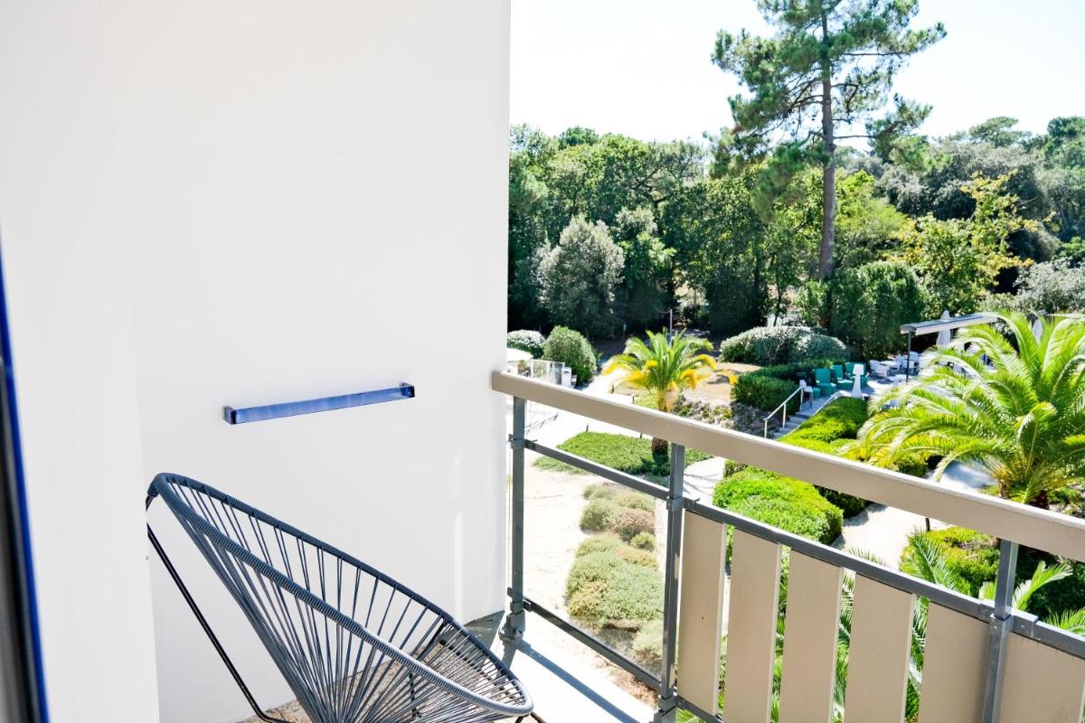 Balcon ou terrasse dans l'établissement Thalazur Arcachon