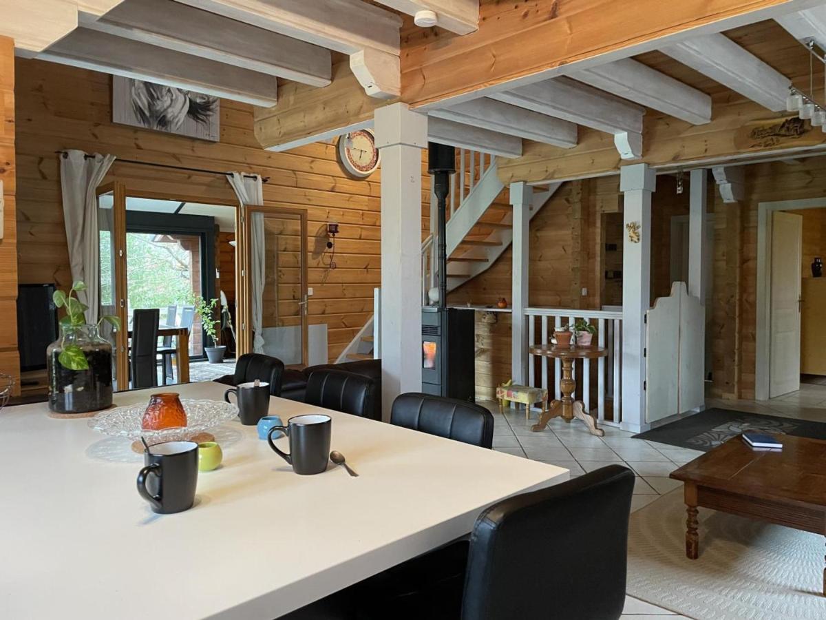 Chalet de charme avec sauna et piscine couverte, proche de Vichy, tout confort, animaux acceptés - FR-1-489-370 - Housity