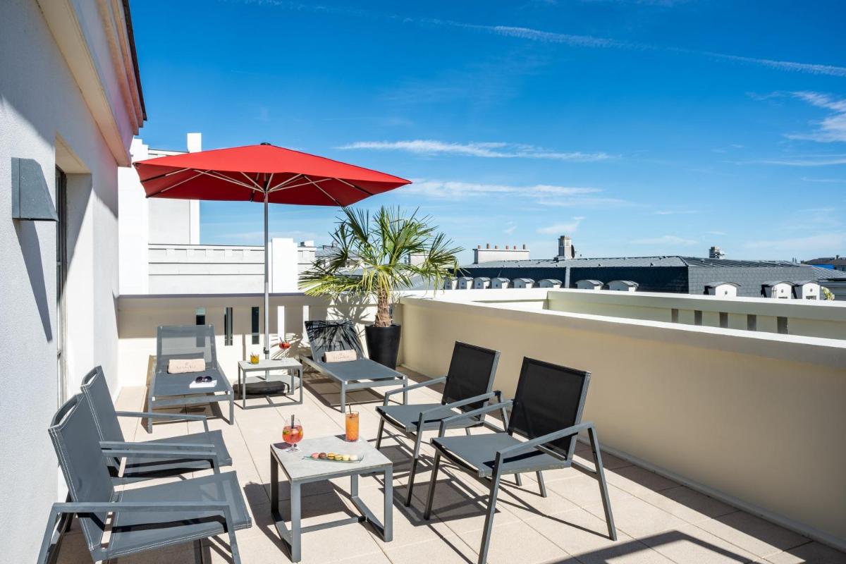 Balcon ou terrasse dans l'établissement Relais Spa Val d'Europe