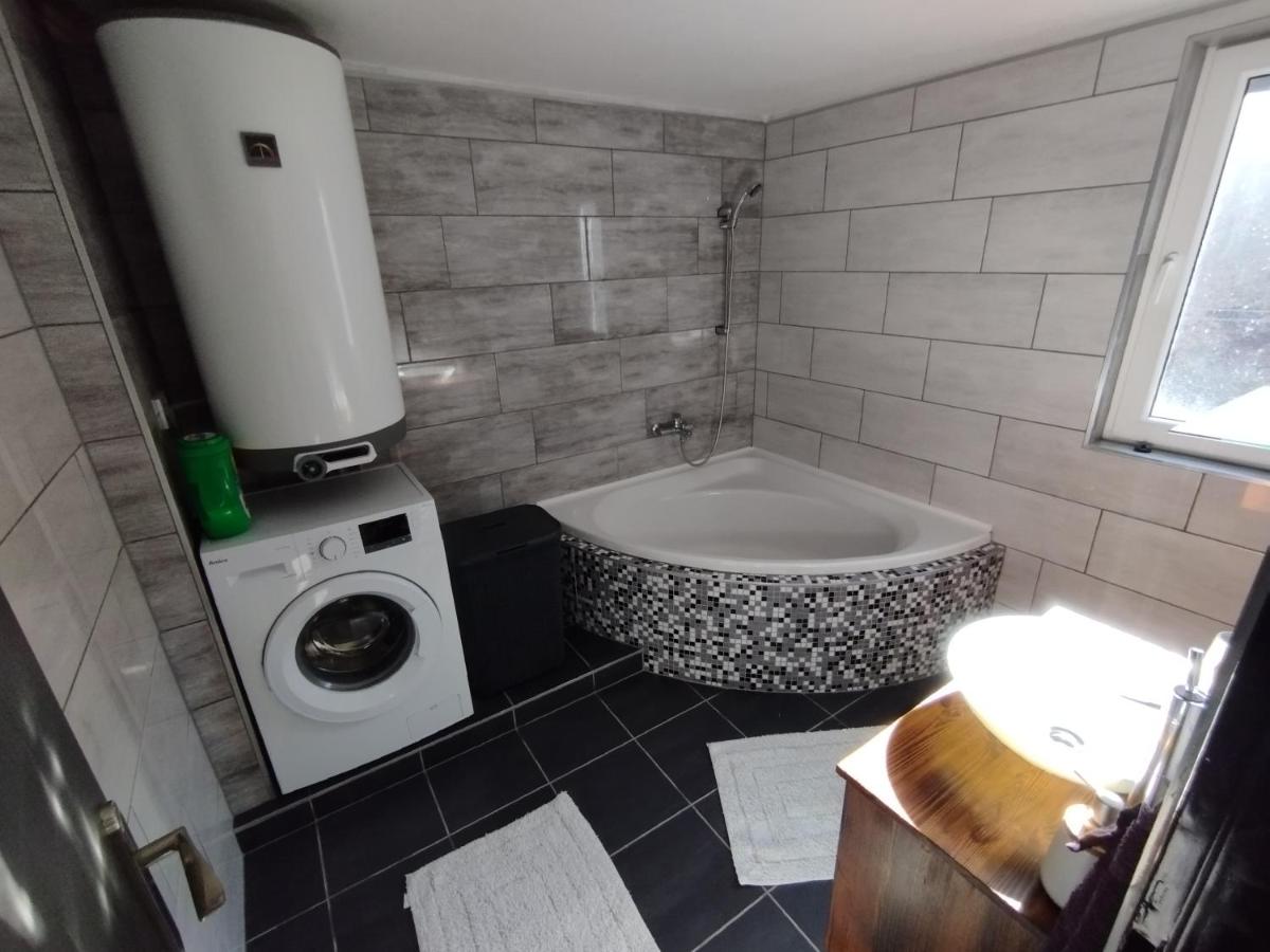 Apartmán 3+1 s krbem a zahrádkou na úpatí Krušných hor - Housity