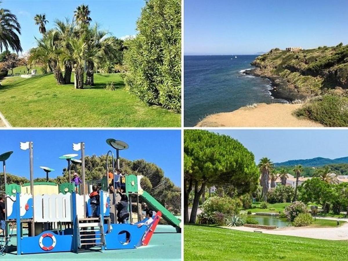 T2 avec terrasse, parking, piscine, tennis, à 200 m plage et commerces, Six-Fours-les-Plages - FR-1-316-115 - Housity