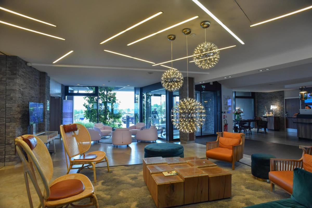Coin salon dans l'établissement Thalazur Cabourg - Hôtel & Spa