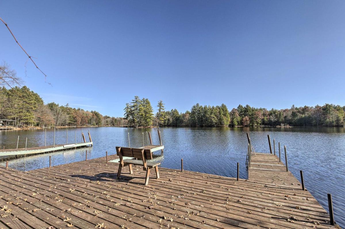 Retro Rhinelander Lake Retreat with Fire Pit! - Housity