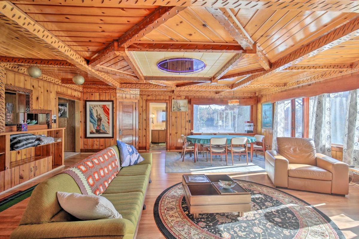 Retro Rhinelander Lake Retreat with Fire Pit! - Housity