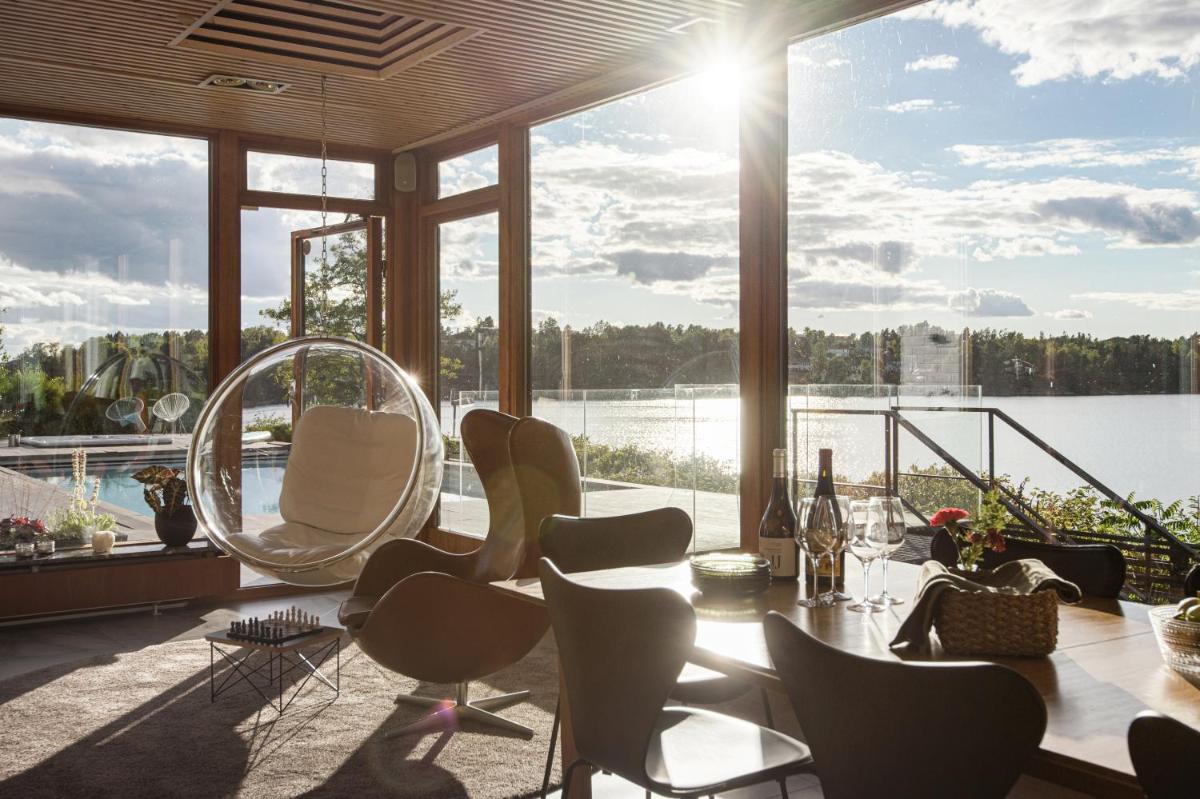 Exclusive Lakefront Mansion with pools in Stockholm - Housity