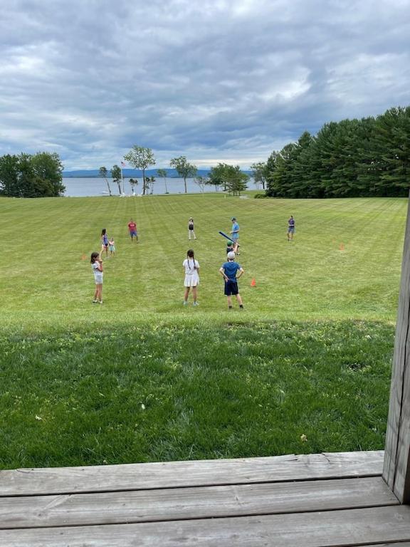 Hillside Estate - 14 Acre Waterfront Log home on Lake Champlain - Housity
