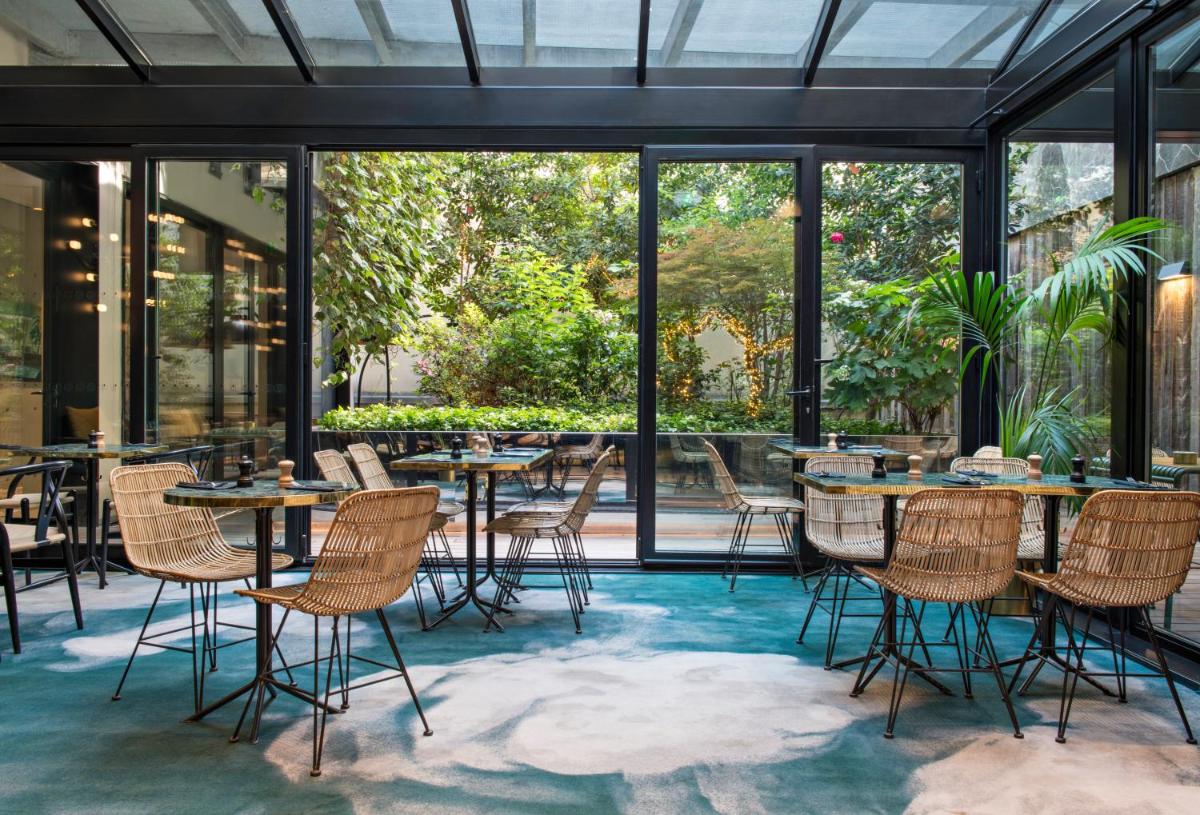 Jardin de l'établissement Hotel Parister Piscine & Spa