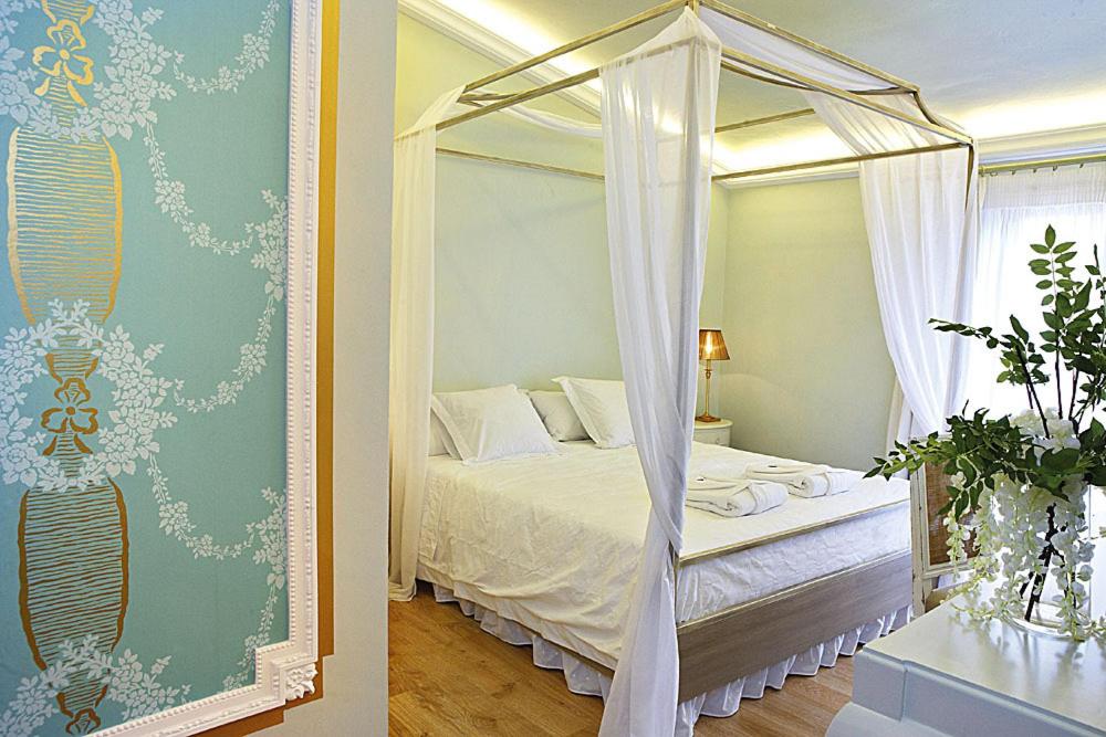 Cama o camas de una habitación en Hotel Sa Calma