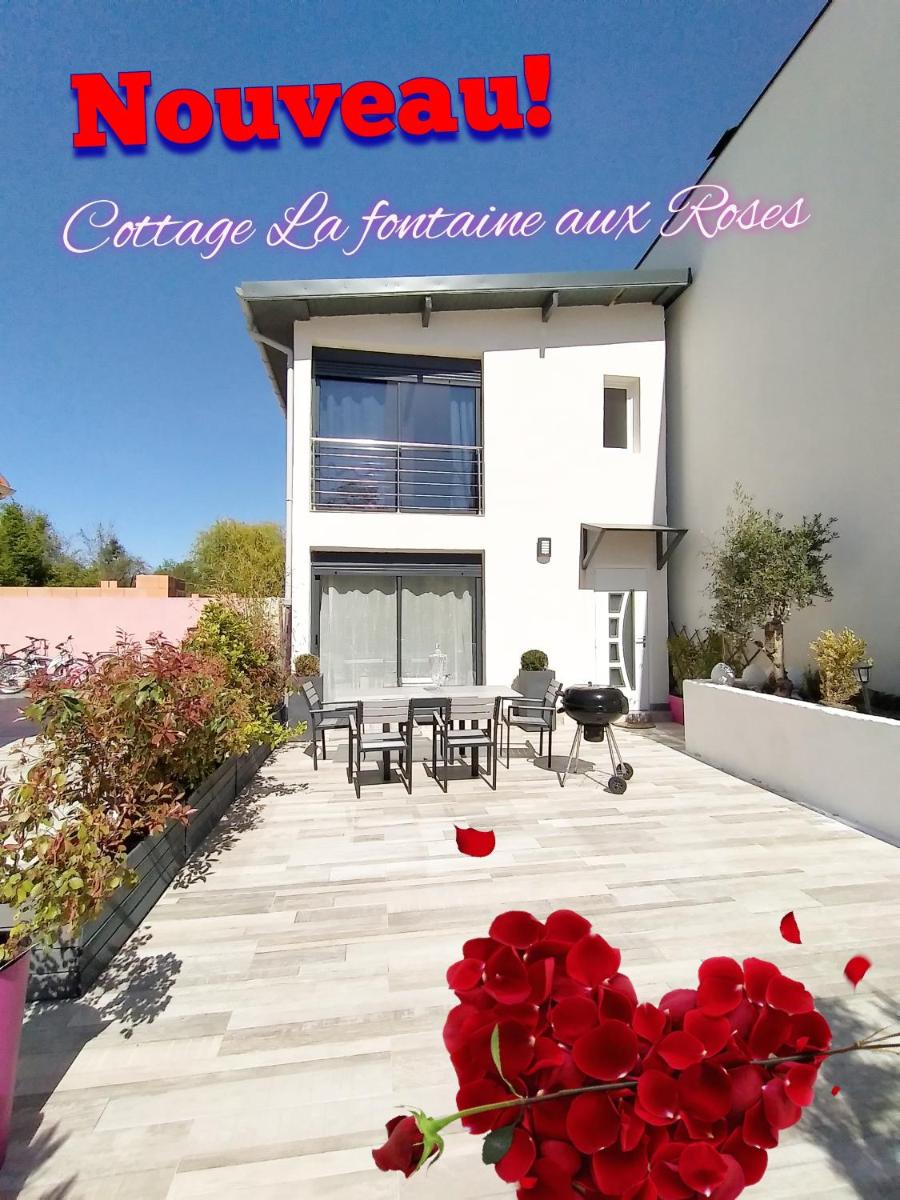 Cottage La Fontaine Ô Roses-Disneyland Paris- Shuttle to train station, Disneyland and Malls - Housity