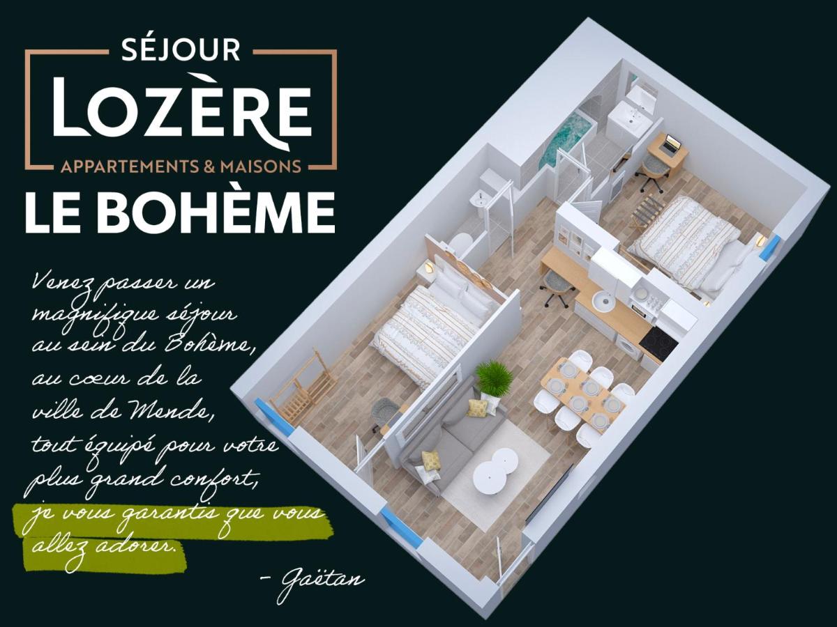 Le Bohème - Spa/Netflix/Wifi Fibre - Séjour Lozère - Housity