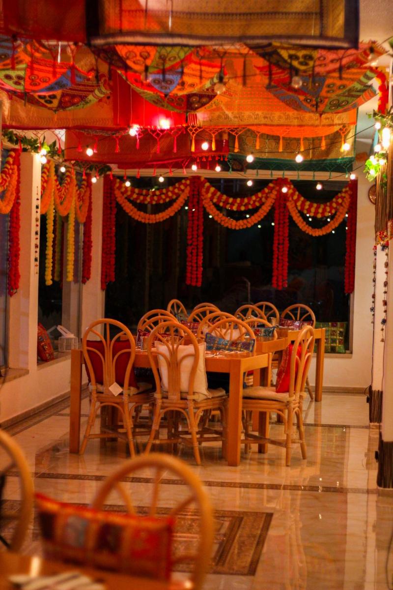 Um restaurante ou outro lugar para comer em Muthu Clube Praia da Oura