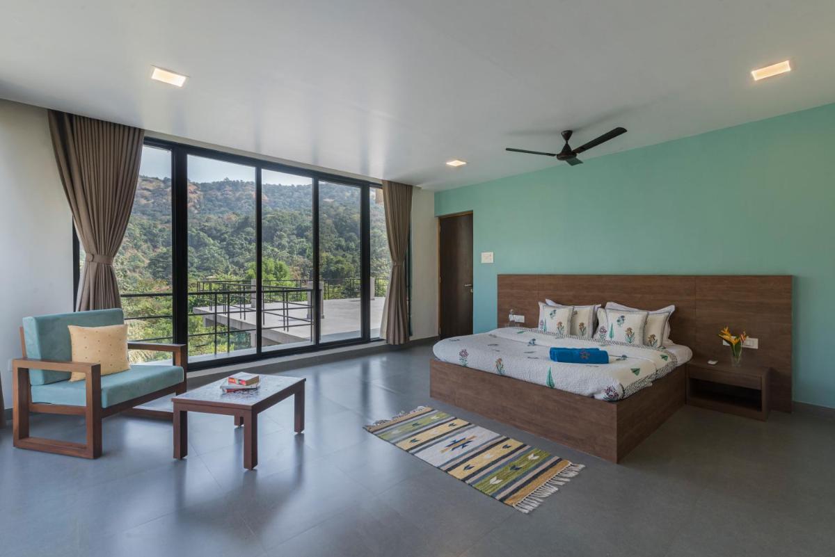 SaffronStays Mountain Aer, Karjat - Hizvo