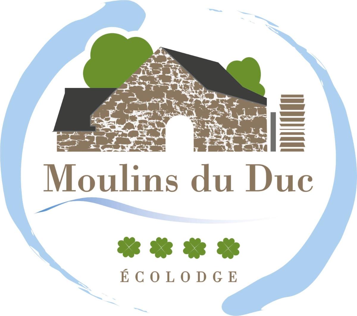 Certificat, récompense, panneau ou autre document affiché dans l'établissement Les Moulins Du Duc ÉCOLODGE