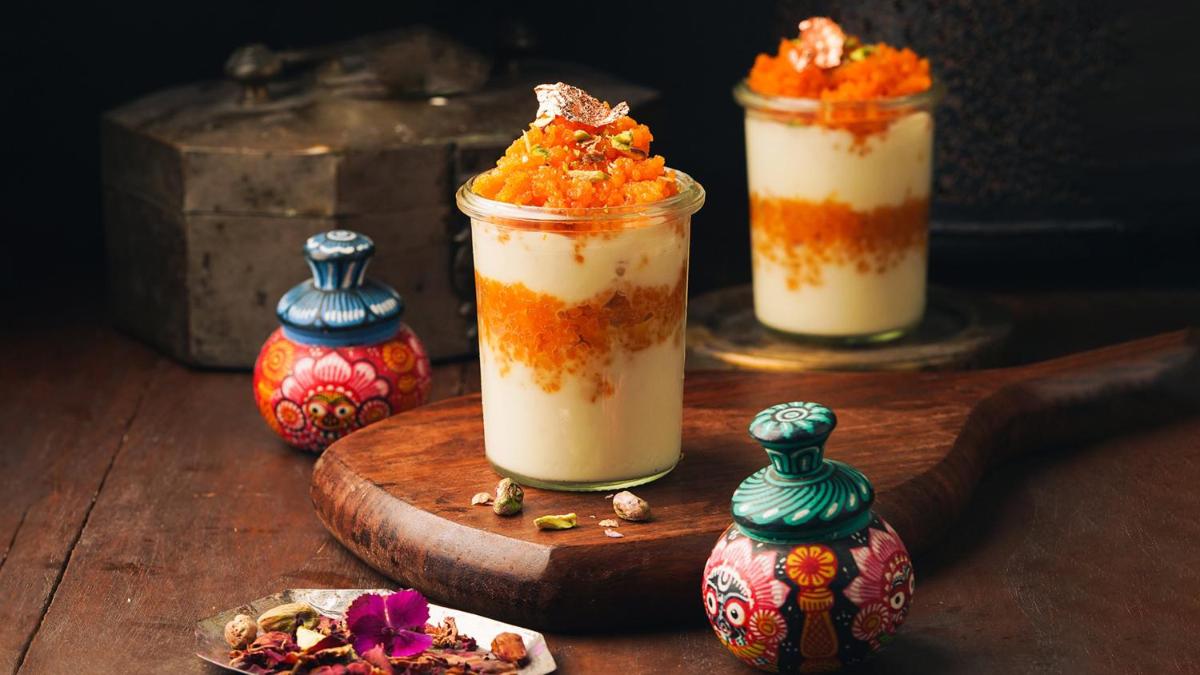 two milkshakes in jars on a wooden table at InterContinental Marine Drive Mumbai by IHG in Mumbai