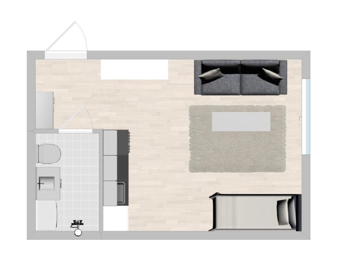 Mysig studiolägenhet i Västra Göteborg - Housity