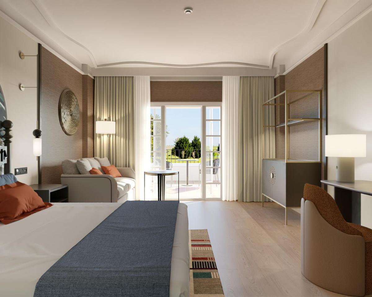 Cama o camas de una habitación en Grand Hyatt La Manga Club Golf & Spa